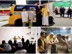 Ratusan Warga Terharu, Ketua RKM Masjid Nurul Huda Sebut Arie Wibowo Sosok Pemuda Caleg Peduli Masyarakat.