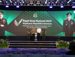Catatan Kecil Rakernas Kejaksaan RI 2024, Jaksa Agung ST Burhanuddin Sebut Kejaksaan Dorong Hukum Menjadi Panglima di Negeri Ini.
