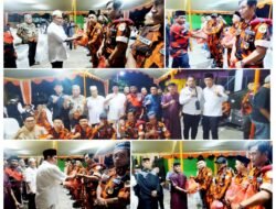 Koti Mahatidana PW Pemuda Pancasila Kaltim Berbagi  1.750 Tak’jil serta Paket Sembako.