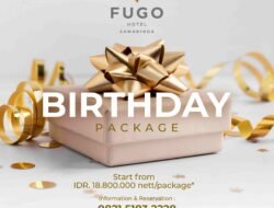 Rayakan Hari Spesial Anda atau orang tercintamu bersama FUGO Hotel Samarinda!