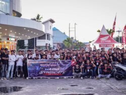 Perkuat Silahturahmi, Ala Komunitas Honda Vario Syndicate Bontang.