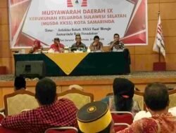 Musda Ke-IX, Tetapkan H Muslimin Ketua BPD KKSS Kota Samarinda.