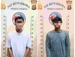Polresta Samarinda Berhasil Gagalkan Peredaran Ekstasi Dan Amankan 3 Pelaku.