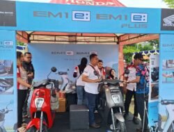 Hadirkan Honda EM1 e:, Honda Sport Show Sukses Ramaikan Kaltim Run 2024.