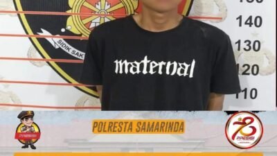Polsek Samarinda Ulu Ungkap Kasus Narkotika di Gunung Kelua: Tersangka dan Barang Bukti Disita.