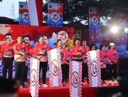 Bhayangkara Fun Walk 2024 : Sinergitas TNI, Polri, dan Kejaksaan.
