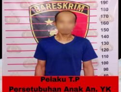 Pelaku Persetubuhan Terhadap Anak Di Samarinda Ulu, Ditangkap Polisi.