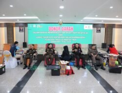 Kejati Kaltim Gelar Aksi Donor Darah untuk Peringati HBA ke-64 dan HUT IAD Ke-24