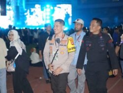 Polresta Samarinda Sukses Amankan Konser Sheila On 7 di Stadion Utama Palaran.