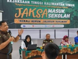 Kejati Kaltim Gelar Penyuluhan Hukum di MA Darussalam, untuk Tingkatkan Kesadaran Pelajar.
