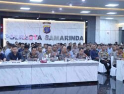 Kapolresta Samarinda dan Tim Akpol Bekali Perwira Muda dengan Kepemimpinan Digital.