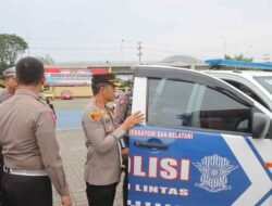 Kapolresta Samarinda Cek Kesiapan Kendaraan Operasional Jelang Pilkada Serentak 2024.