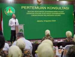 Jaksa Agung Sampaikan Arahan pada Pertemuan Konsultasi IAD Pusat 2024.