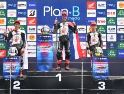 Pebalap Astra Honda Cetak Podium Perdana di Thailand Talent Cup 2024.