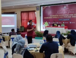 KPU Kaltim Berikan Materi Bimtek Penanganan Pelanggaran Kode Etik untuk Pilkada 2024 di Bontang.