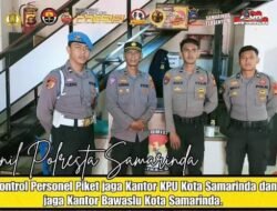 Jelang Pilkada 2024, Propam Polresta Samarinda Lakukan Inspeksi Rutin untuk Pengamanan KPU dan Bawaslu Samarinda.