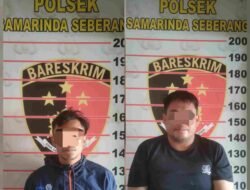 Polsek Samarinda Seberang Berhasil Ungkap Kasus Narkotika, Dua Pelaku Ditangkap.
