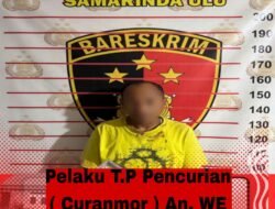 Polsek Samarinda Ulu Berhasil Ungkap Kasus Pencurian Sepeda Motor, Pelaku Diamankan.