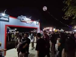 Deretan Sepeda Motor Sport Honda Sukses Pukau Warga Kota Sangatta Lewat Honda Sport Motoshow.