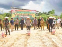 Dukung Swasembada Pangan 2025, Polresta Samarinda Laksanakan Penanaman Jagung Serentak 1 Juta Hektar.