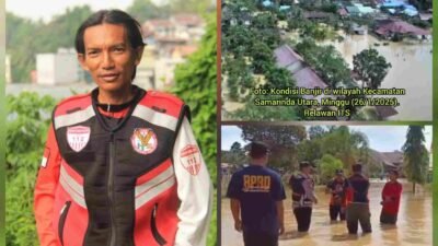 Banjir Rendam 22 RT di Kelurahan Sempaja Timur, Samarinda, Ratusan Keluarga Terpaksa Mengungsi.