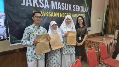Kejari Samarinda Gelar Program JMS di MTS Negeri Samarinda.