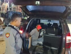 Polsek Palaran Amankan Pria yang Mengamuk dengan Parang di Palaran City.