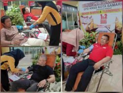 Peresmian Kantor Sekretariat BPD KKSS Samarinda Dimeriahkan dengan Donor Darah.