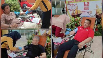 Peresmian Kantor Sekretariat BPD KKSS Samarinda Dimeriahkan dengan Donor Darah.