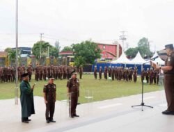 Kejati Kaltim Lantik Pejabat Eselon III Baru, Kolonel Laut Joko Sutikno Jadi Asisten Pidana Militer.
