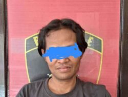 Buat Kericuhan Saat Tarawih, Seorang Pria Bersajam Diamankan Personel Polsek Sungai Pinang.