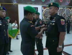 Danrem 091/ASN Pimpin Sertijab Kasrem, Ajak Tingkatkan Kinerja Organisasi.