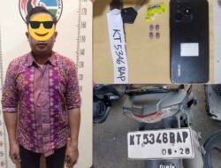 Satresnarkoba Samarinda Amankan Pria Bawa Pil Ekstasi di Parkiran Minimarket di Jalan Hasan Basri.