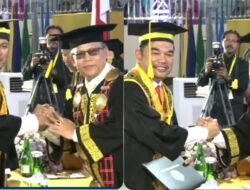 Wisuda Unmul 2025: Gubernur dan Ketua DPRD Kaltim Dikukuhkan Sebagai Doktor Ekonomi.