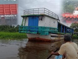 KM Berkat Shinta Rusak Dihantam Tongkang Milik PT Delta Ayu, Gaji Guru dan Hidup 470 Santri Terancam.
