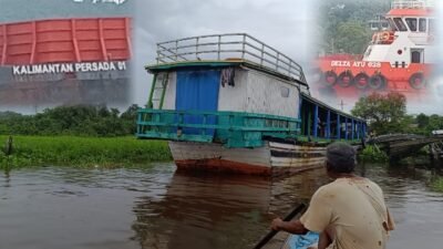 KM Berkat Shinta Rusak Dihantam Tongkang Milik PT Delta Ayu, Gaji Guru dan Hidup 470 Santri Terancam.