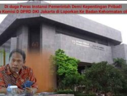 GEMAH Laporkan Wakil Ketua Komisi D DPRD DKI ke Badan Kehormatan Terkait Dugaan Pemerasan dan Judi Sabung Ayam.
