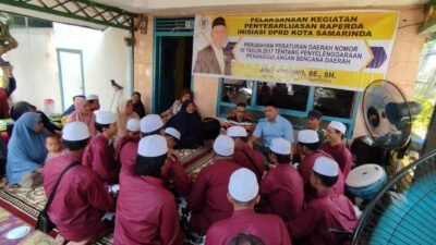 Arie Wibowo Sosialisasikan Raperda Perubahan Perda Nomor 10 Tahun 2017 Penanggulangan Bencana kepada Warga Samarinda Utara.