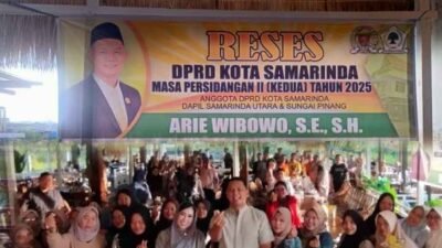 Arie Wibowo Serap Aspirasi Warga Samarinda Utara dalam Reses Masa Persidangan II 2025.