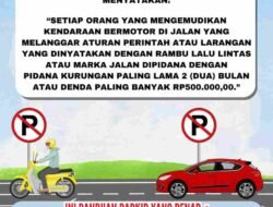 Patuh Aturan, Hindari Denda: Ini Panduan Parkir dari Satlantas Samarinda.