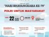 Polresta Samarinda Hadirkan Pelayanan Langsung di CFD, Peringati Hari Bhayangkara ke-79.