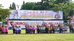 Sambut Hari Bhayangkara ke-79, Polda Kaltim Gelar Turnamen Sepak Bola Usia Dini.