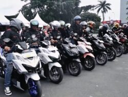 Komunitas Sepeda Motor Honda Ramaikan Honda Dream Cup 2025 Seri Samarinda.
