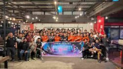 Gelar Nocturnity Riding, Astra Motor Kaltim 2 Ajak Komunitas Honda Samarinda dan Tenggarong.