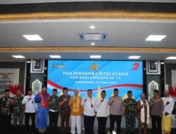 Polresta Samarinda Gelar Doa Lintas Agama, Peringati Hari Bhayangkara ke-79 dengan Semangat Persatuan.