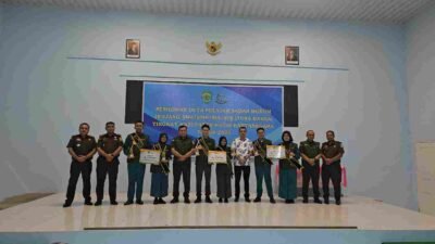 SMA Negeri 3 Unggulan Tenggarong Raih Juara di Pemilihan Duta Pelajar Sadar Hukum Kukar 2025.