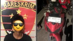 Unit Jatanras Satreskrim Polresta Samarinda Ungkap Kasus Curanmor di Samarinda Seberang, Pelaku dan Barang Bukti Diamankan.