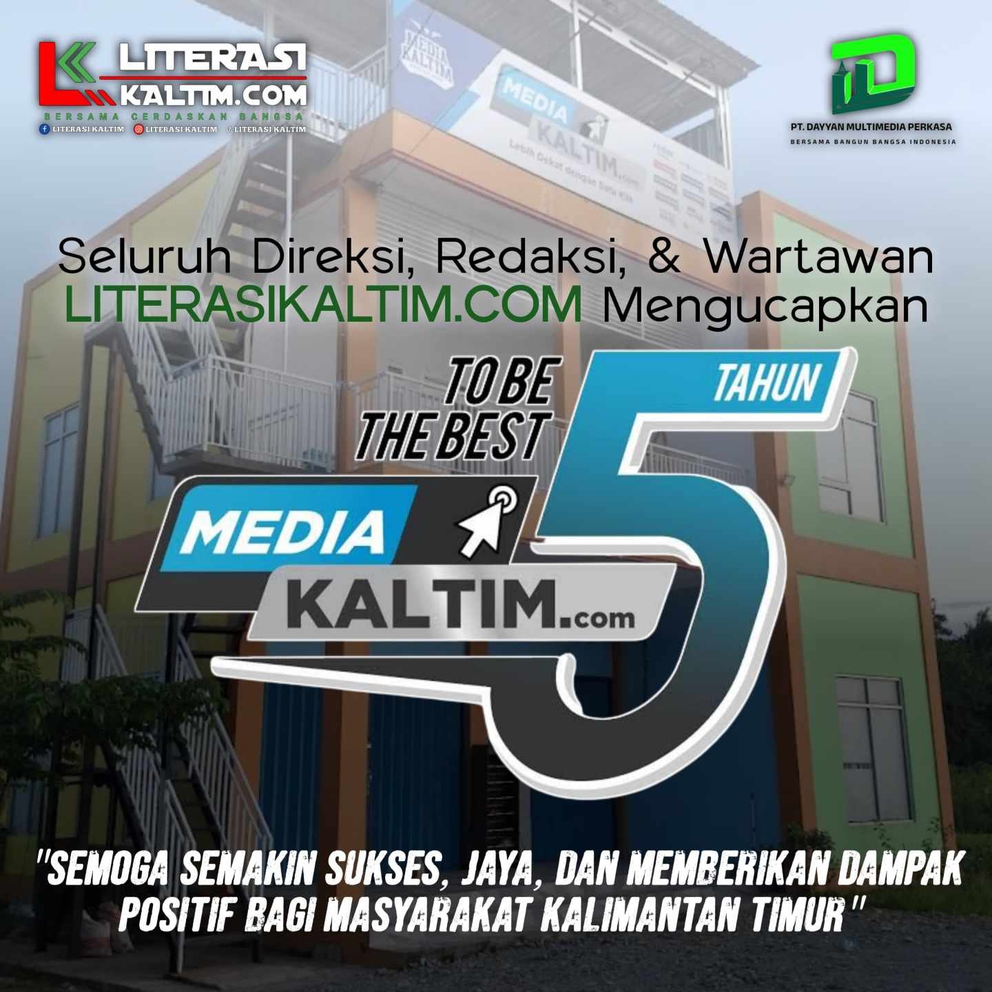 Ucapan Anniversary Media Kaltim