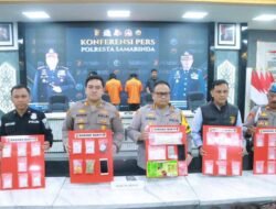 Bungkus Mie Instan Jadi Tempat Sembunyi Sabu, Polresta Samarinda Amankan 1 Kg Sabu dan Dua Tersangka.