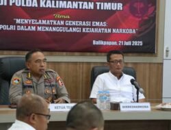 Puslitbang Polri Lakukan Penelitian Strategis di Polda Kaltim, Fokus Tangkal Ancaman Narkoba demi Selamatkan Generasi Emas.